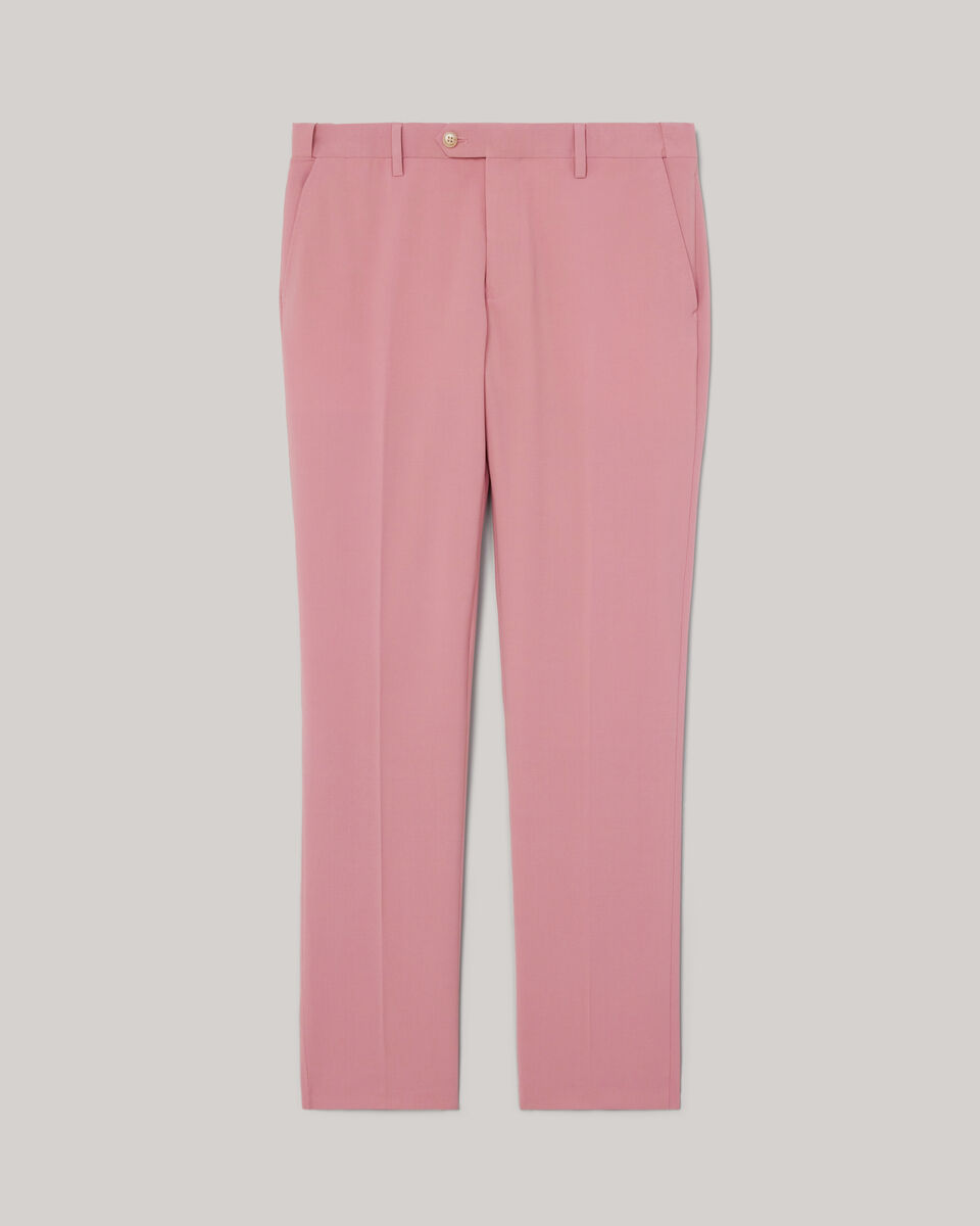 Slim Stretch Wool Blend Tailored Pant, Rose, hi-res